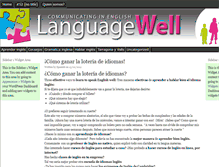 Tablet Screenshot of es.learnenglishlanguagewell.com